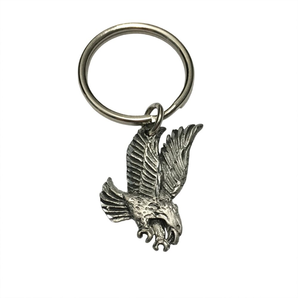 Eagle Keychain Metal Pendant